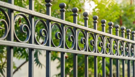 Decorative Wrought Iron Fencing