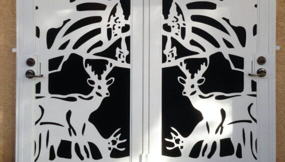 Plasma Cutting Front Door