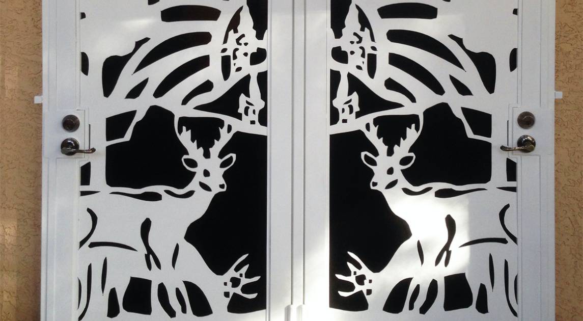 Plasma Cutting Front Door
