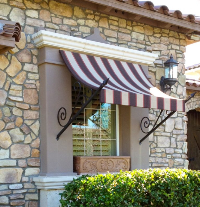 Wrought Iron Awning AW0001