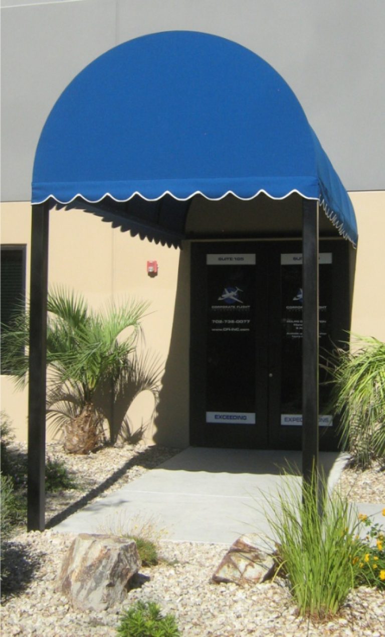 Wrought Iron Awning AW0005