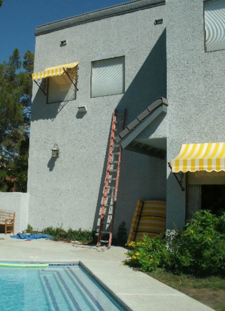 Wrought Iron Awning AW0012