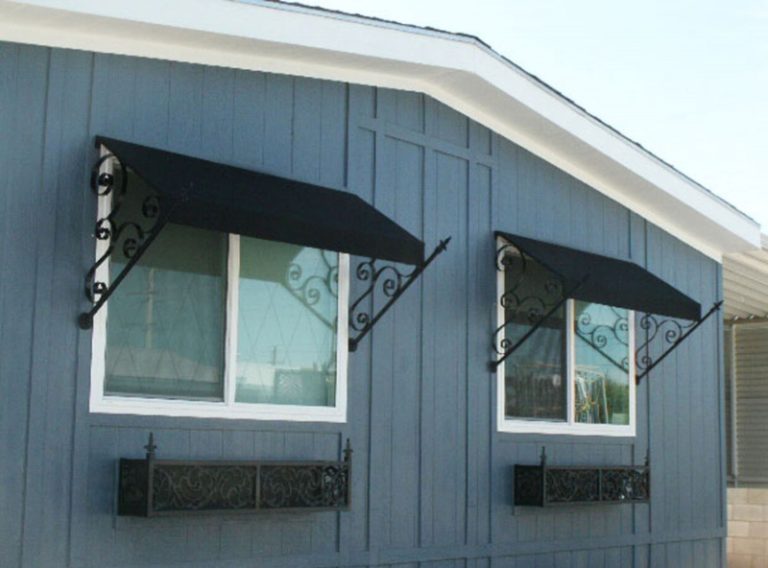 Wrought Iron Awning AW0013