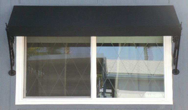 Wrought Iron Awning AW0021
