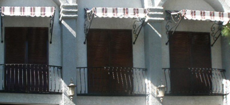 Wrought Iron Awning AW0024
