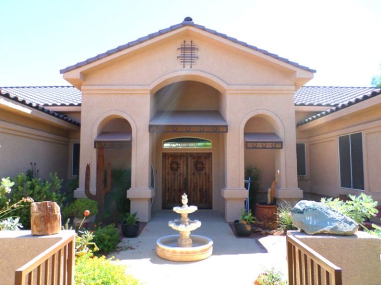 Wrought Iron Awning AW0032