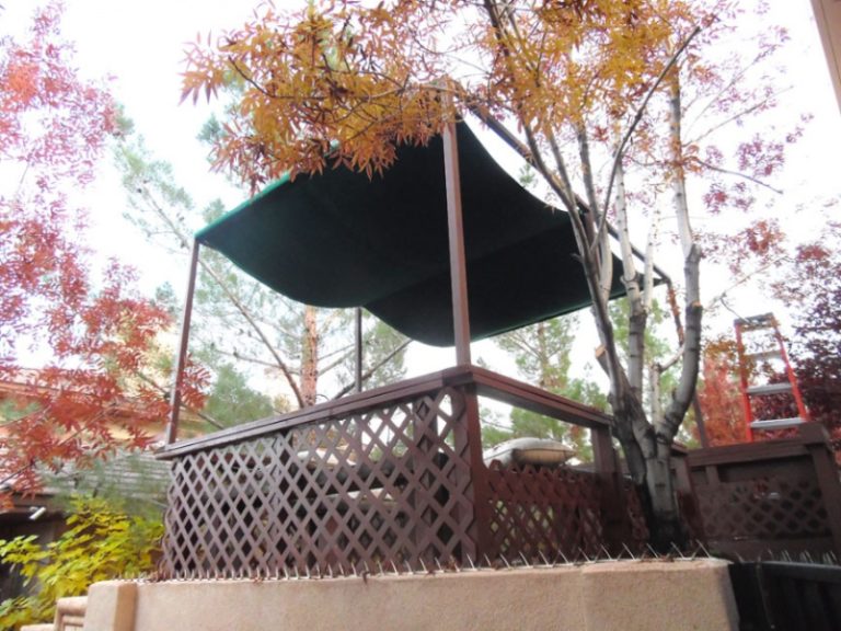 Wrought Iron Awning AW0033