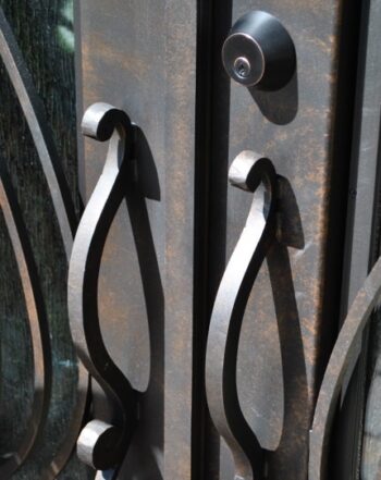Wrought Iron Door Hardware LV
