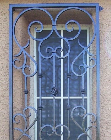 Wrought Iron Window Guards LV