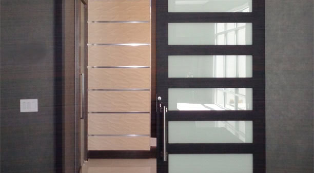 Custom wrought iron interior doors in Las Vegas.