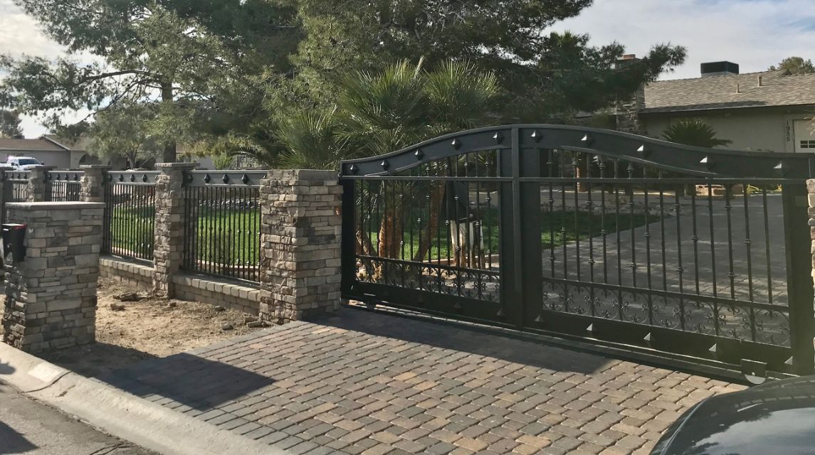 Custom Gate Wrought Iron