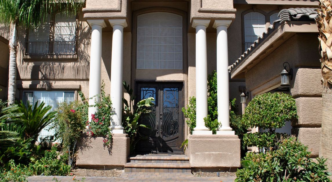 5 Custom Wrought Iron Front Door Ideas