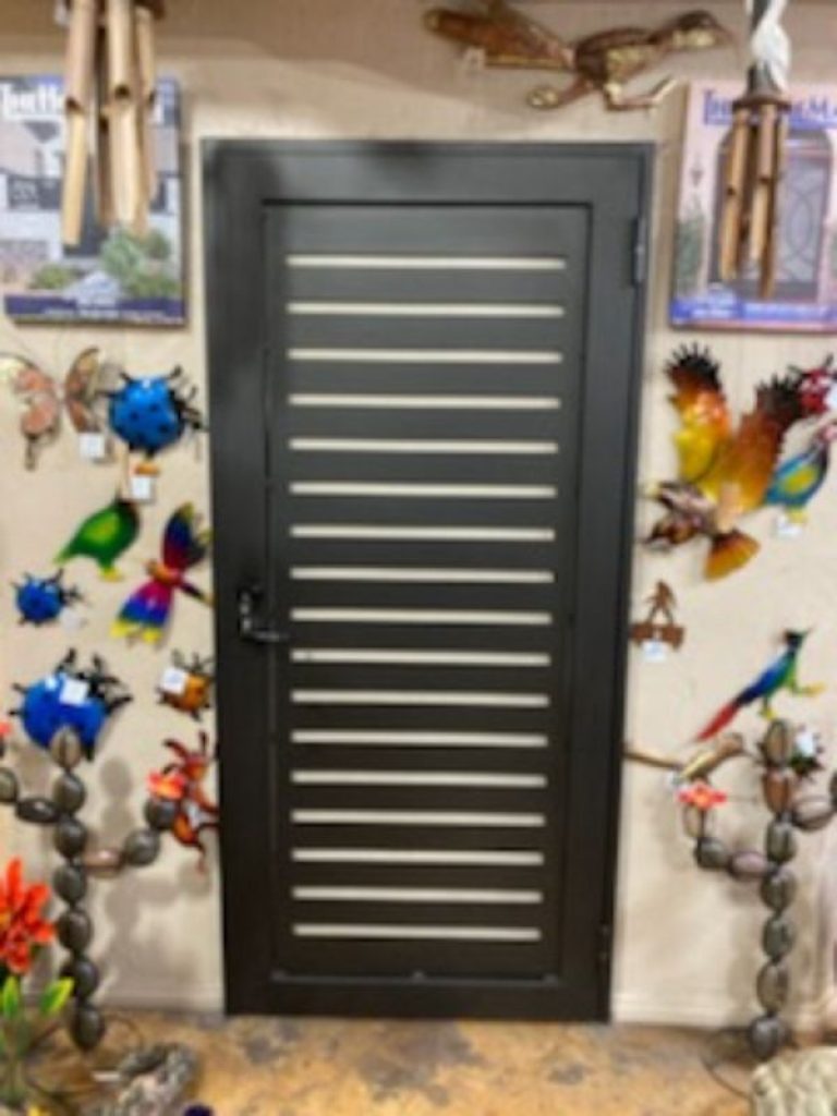 La Brea Plasma Cut Security Door