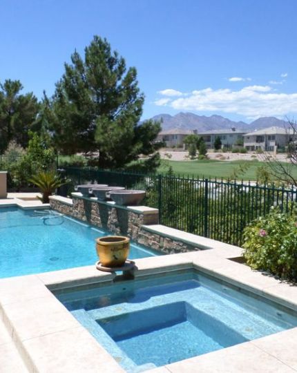 Custom Wrought Iron Pool Fences Las Vegas